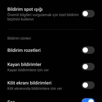 Xiaomi Sistem Uygulamadı Bildirim Kapatamamak (Temizleyici Bildirim)