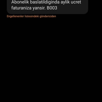 Vodafone Novafun World Abonelik Şikayet