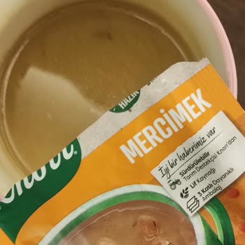 Knorr Hızlı Çorbadan Kıl Ya Da Sinir Benzeri Pislik Çıktı