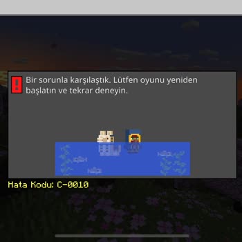 Mojang.com Minecraft Bedrock C-0010 Hatası