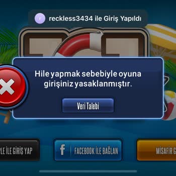 101 Okey Plus İki Kez İşlek Attım Elden Bitmek İçin Ban Yedim