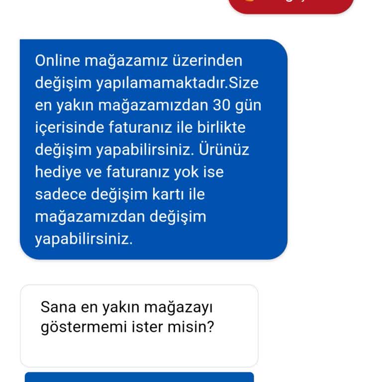 U.S. Polo Assn. Defolu Ürün Ama Değişim Yok