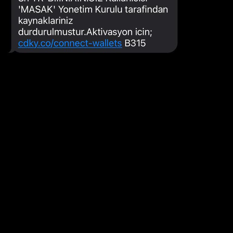 Binance TR Sn. TR-B. L. N. A. N. C. E Hesabı Hk