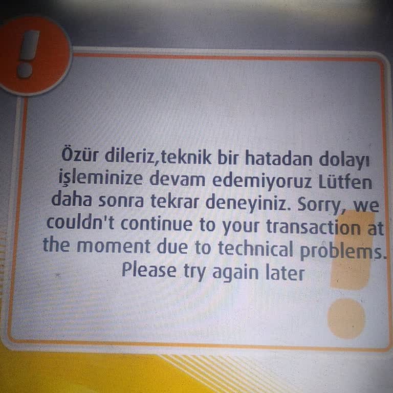 Türk Kızılay Esen Kart Çalışmıyor ATM'ler De İşlem Yapamıyorum