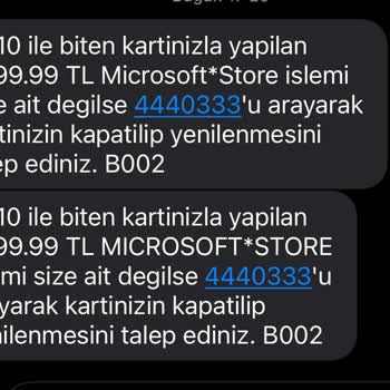 Microsoft Store Msbill. İnfo İzinsiz Para Çekimi