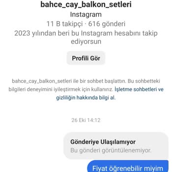 Bahce_cay_balkon_setleri (Instagram) Bahçe Mobilyası Satışında Yaşadığım Olumsuz Deneyim