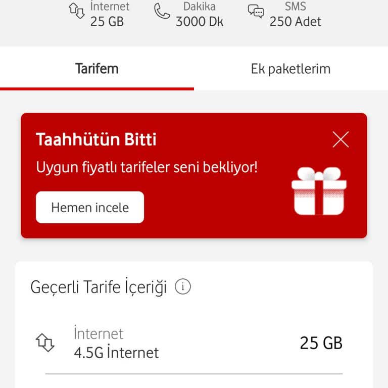 Vodafone Faturasız Hatta Geçirmiyor.