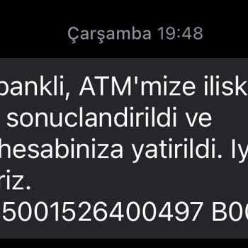 Akbank ATM Sorunu Ve Yanlış Para İadesi