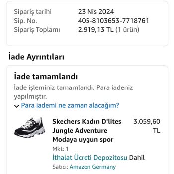 Amazon 2 Defa Yanlış Ürün Yollandı