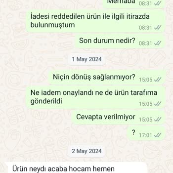 Moonshop Satıcısından Şikayetçiyim. KOÇTAŞ'TAN Da Şikayetçiyim.