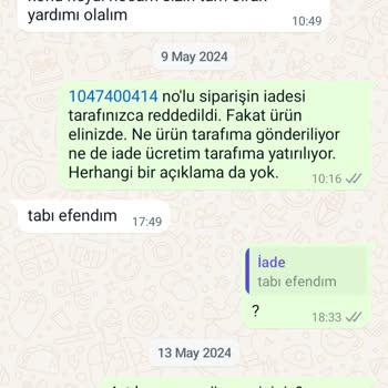 Moonshop Satıcısından Şikayetçiyim. KOÇTAŞ'TAN Da Şikayetçiyim.