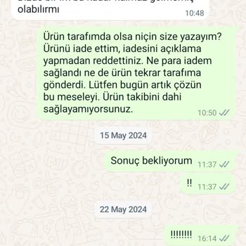 Moonshop Satıcısından Şikayetçiyim. KOÇTAŞ'TAN Da Şikayetçiyim.
