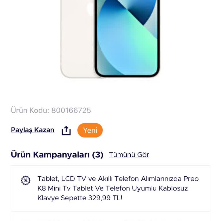 Teknosa Stok Güncelleme Yapmıyor.