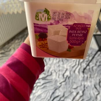 Migros Markalı Az Yağlı Taze İnek Peyniri Acı Çıktı