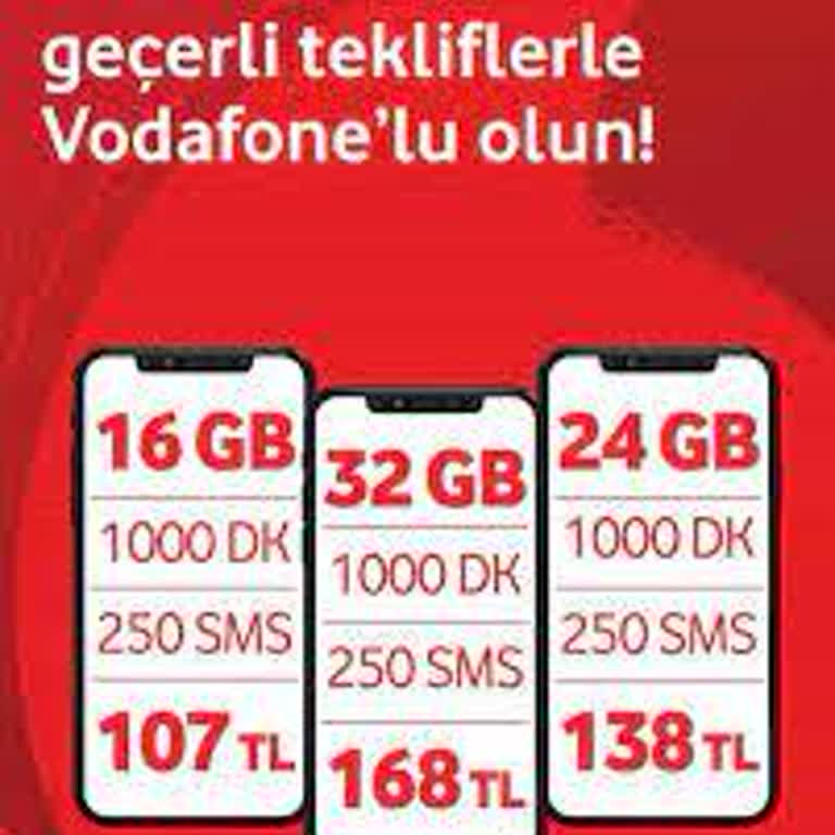 Vodafone'nun Kırmızı 32GB Faciası