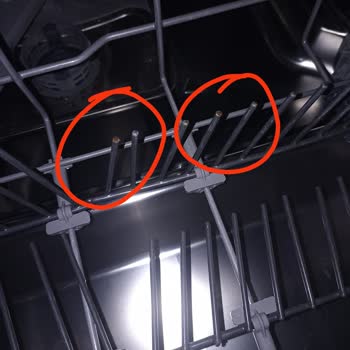 Arçelik Bulaşık Makinesi Paslı Sepetleri Sağlık Tehdidi