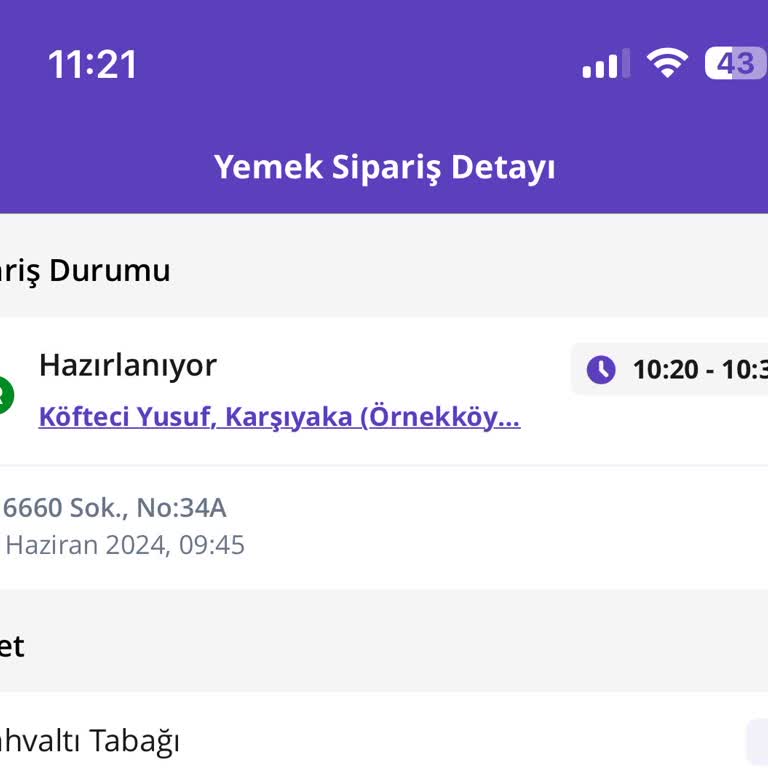 Getir İzmir Örnekköy Şubesi Her Zaman Geç Teslim.