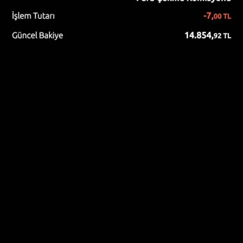 Yapı Kredi QR Kod Para Çekme Fahiş Kesinti Tutarı