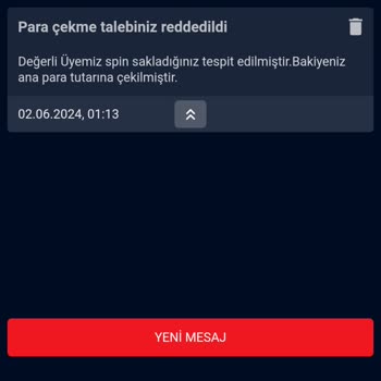 Vaycasino Frespin Saklamışsın Saçmalığı