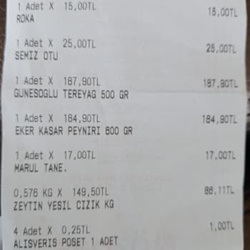 Özpaş Süper Market Çürük Ürün Gönderimi