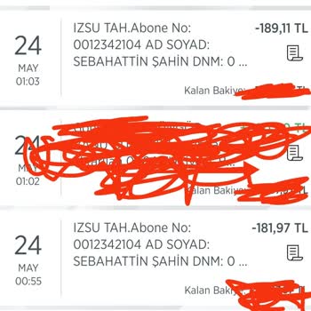 İzsu Tarafından Haber Verilmeden Suyumun Kesilmesi