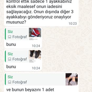 Kajal Ayakkabı İade Ücreti Ödenmedi