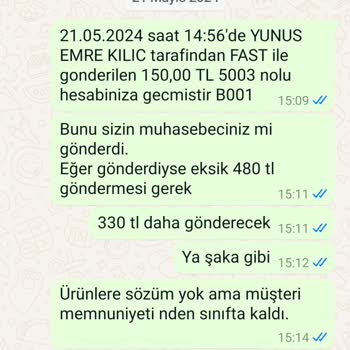 Kajal Ayakkabı İade Ücreti Ödenmedi