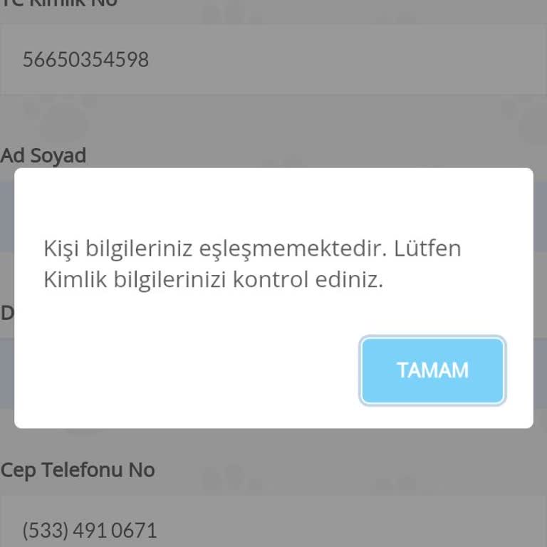 ABB - Ankara Büyükşehir Belediyesi E Pati Randevu Sorunu