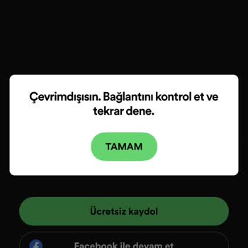 Spotify Hesabıma Giremiyorum Bağlantı Yok Yazısı Geliyor