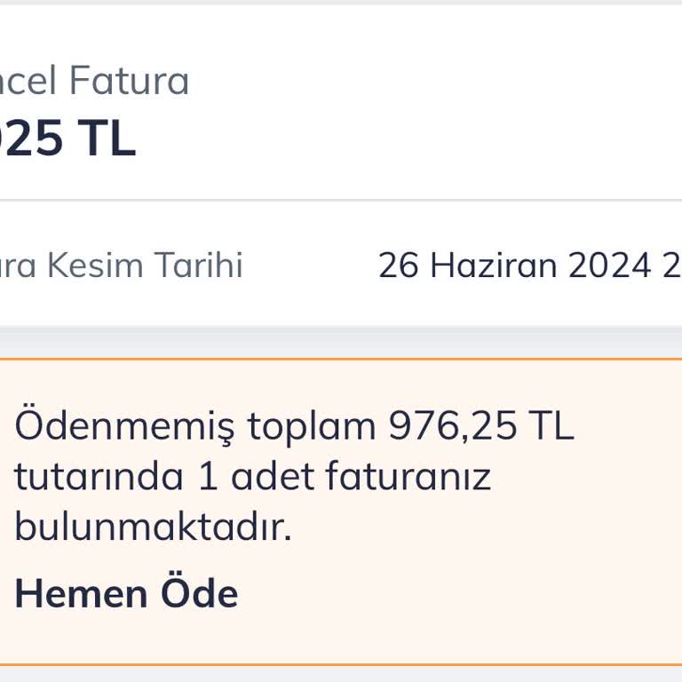 Türk Telekom Taahhüt Dışında Yüksek Fatura Tutarı!
