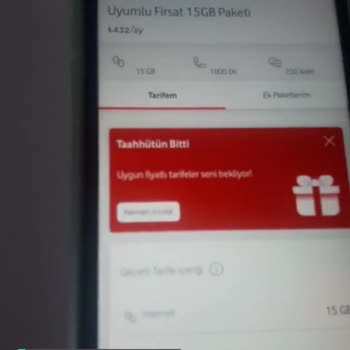 Vodafone Mağduriyeti!
