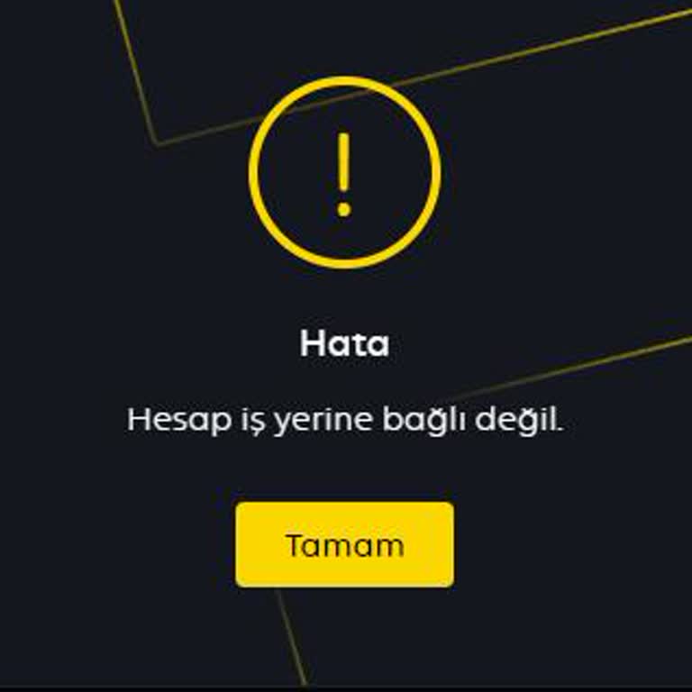 TV+ Hesap İş Yerine Bağlı Değil
