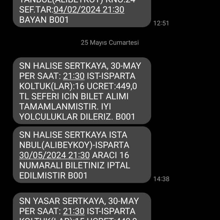 Ucuzabilet Bilet Ücretimi Geri Vermedi