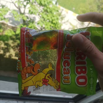 Haribo Solucan Paketinden Tek Parça Çıktı.