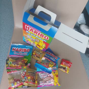 Haribo Solucan Paketinden Tek Parça Çıktı.