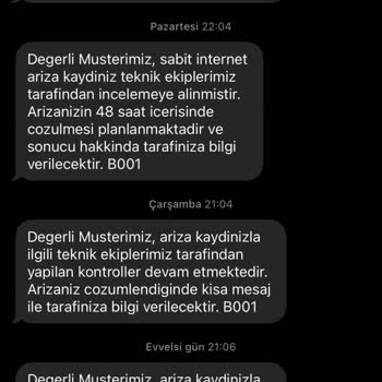 Türk Telekom Erişim Mağduriyeti (internet Arızasında İlgisizlik)