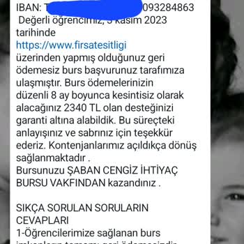 Burs Vaadiyle Dolandırıcılık Mağduriyeti
