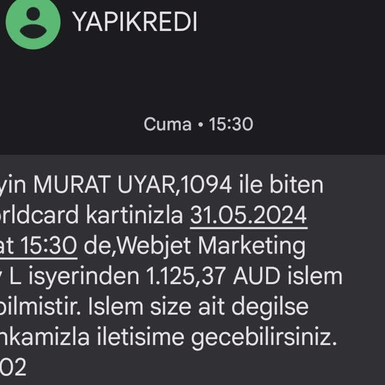 Yapı Kredi Bankası Hafta Sonu Yaşanan İnternet Bankacılığı Sorunu Ve Yetersiz Destek