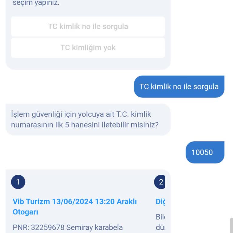 Obilet Telefon Numarası Yanlış Girme