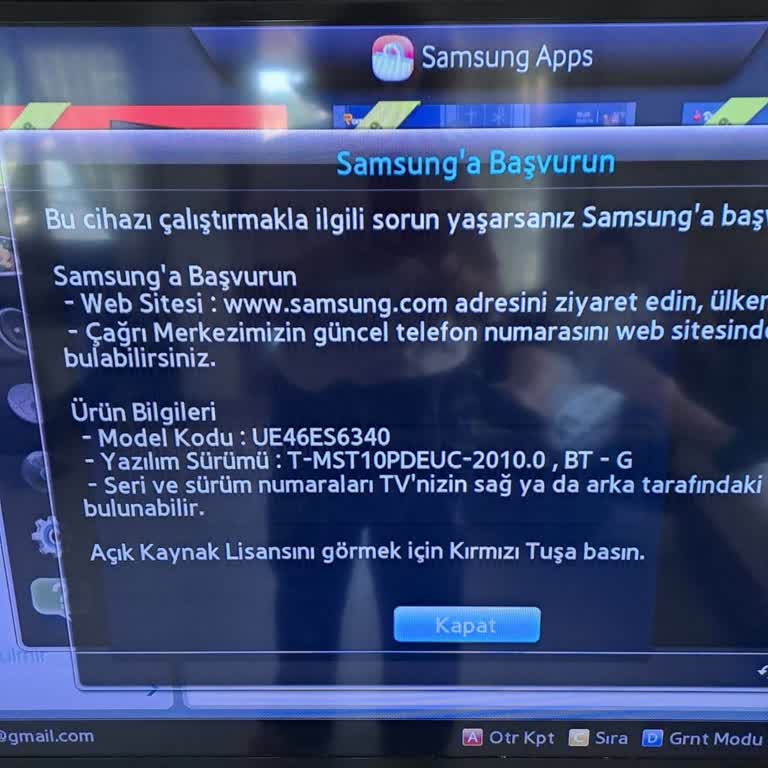 Samsung Smart TV'de Netflix Sorunu Ve Güncelleme Talebi