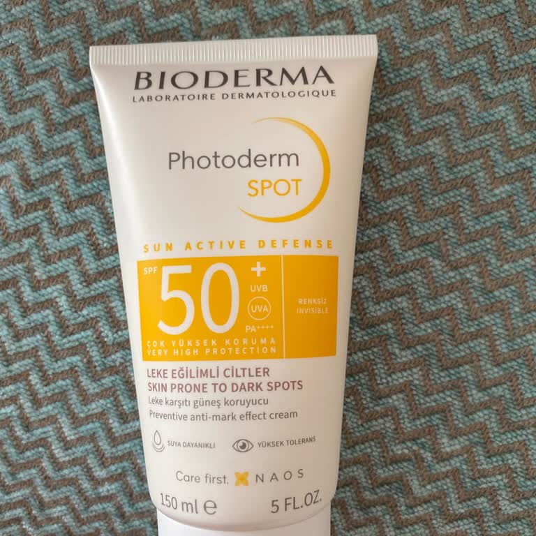 Bioderma Photoderm Spot 50+ Güneş Kremi Kokusunda Sorun