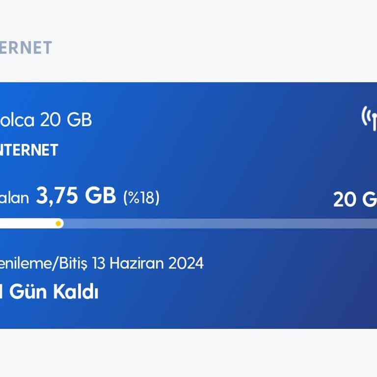 Turkcell Mobil Hat İnternet Sorunu