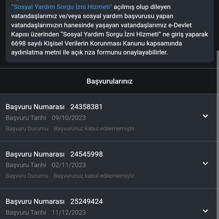 Arnavutköy Belediyesi Sosyal Yardım Başvuru Şikayet