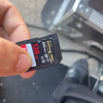 Sandisk SD Card Sorunu