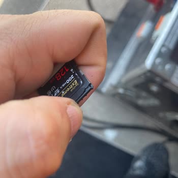 Sandisk SD Card Sorunu