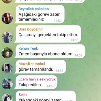 Telegram Görev Yap Para Kazan Adı Altında İşletme
