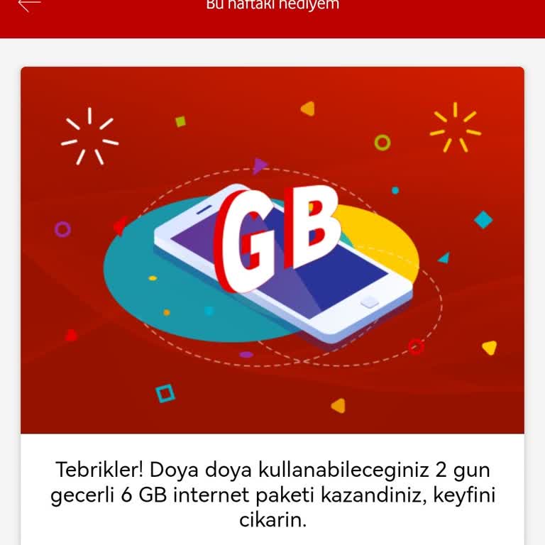 Vodafone Hediye Çarkı Hediyeyi Vermiyor