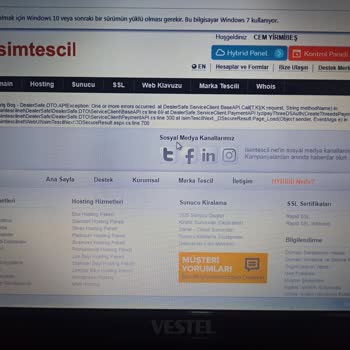 isimtescil.net Muhasebe Ve Müşteri Hizmetleri Sorunu