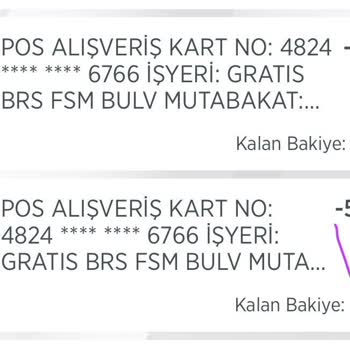 Gratis, İade Yapılmaması