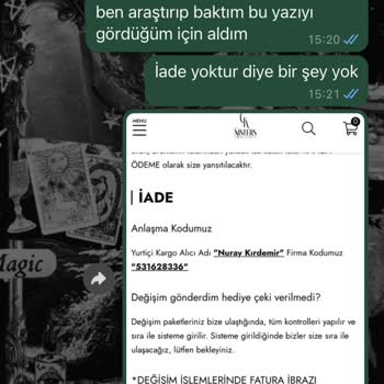 C&K Sisters Boutique Ck Butik İade Almaması